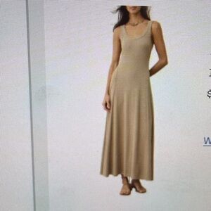 Marine Layer Lexi Sun-In Fit & Flare Maxi Dress - XS